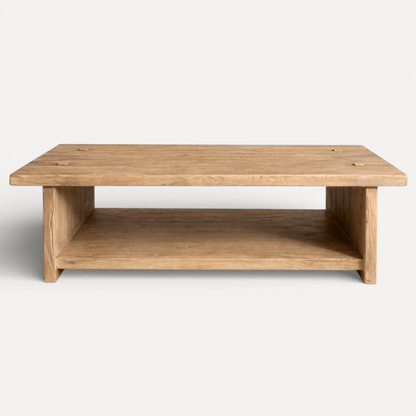 Reclaimed Elm Join Detail Coffee Table