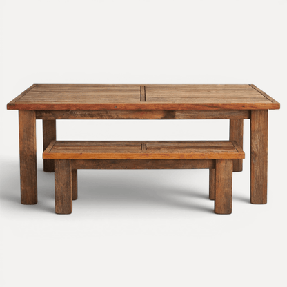 Rustic Outdoor Timber Setting L1800mm