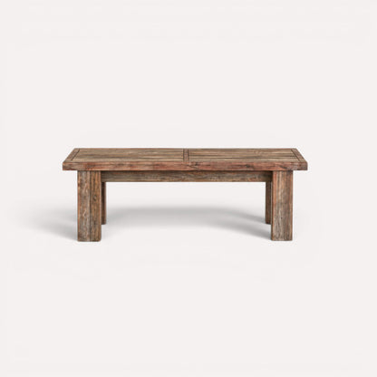 Rustic Outdoor Timber Bench Seat L1100mm