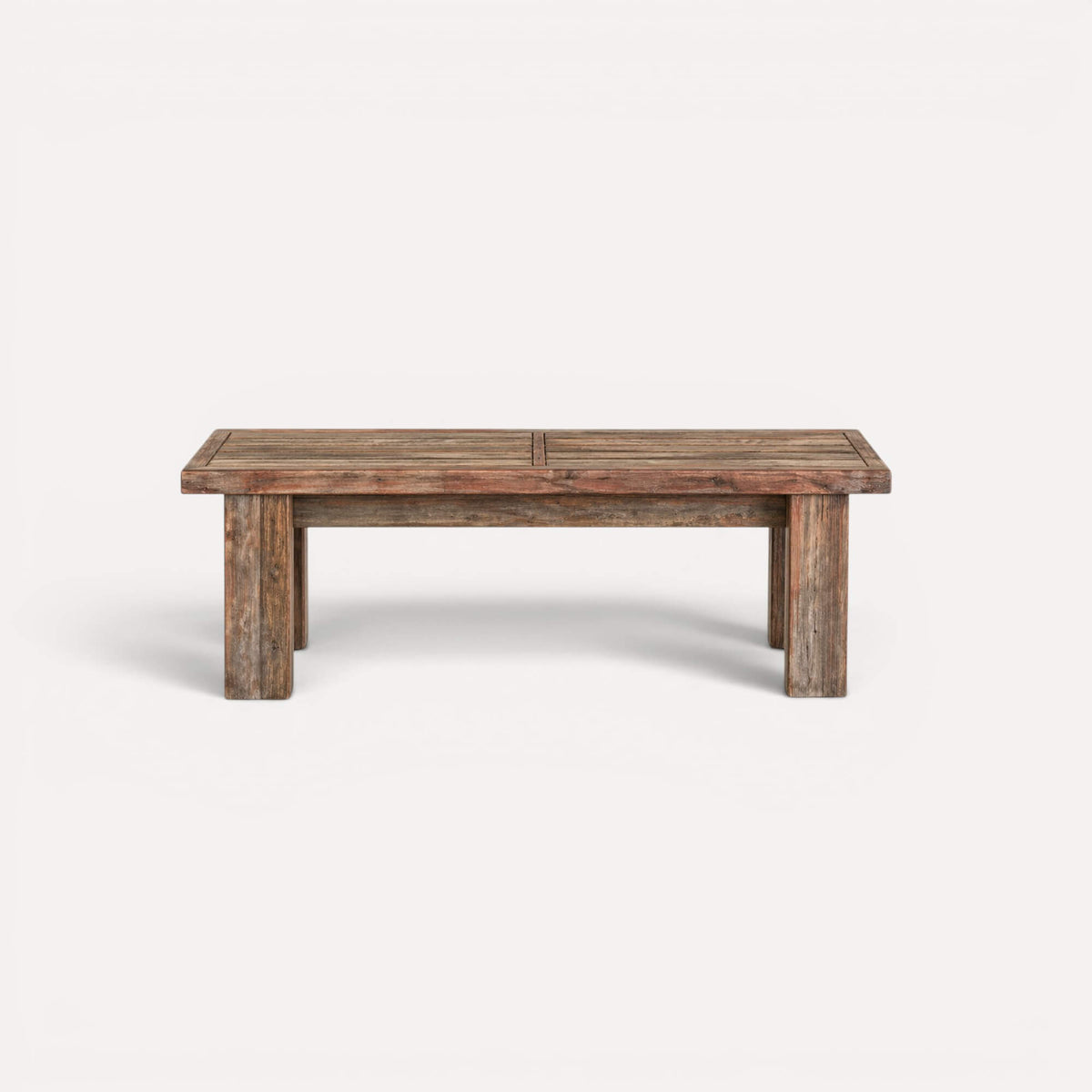 Rustic Outdoor Timber Bench Seat L1800mm - Natural