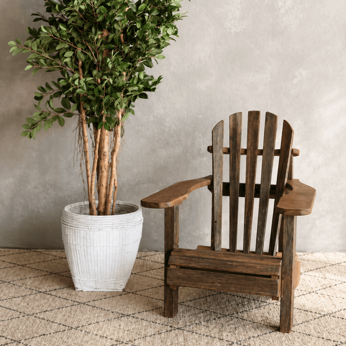 Adirondack Chair - Natural