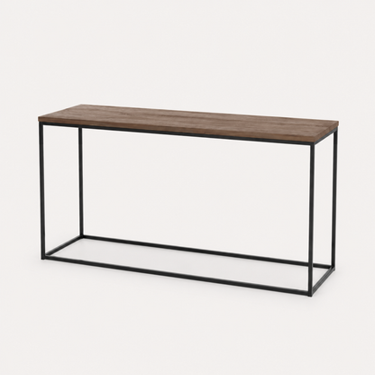 Weathered American Oak Manhattan Console 1600L