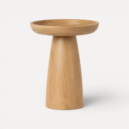 Freya Pedestal Side Table