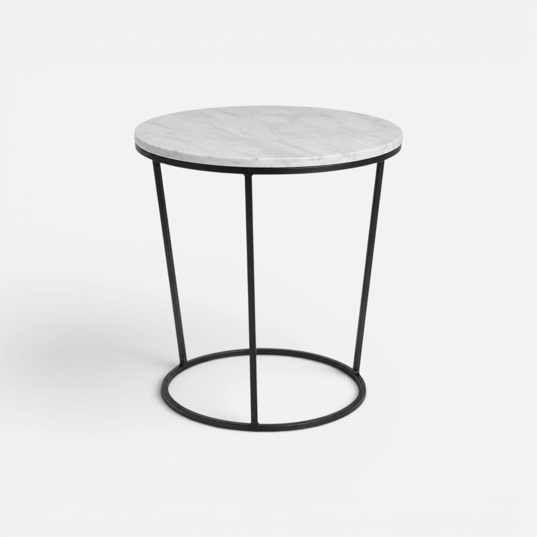 Round Marble Top Side Table - D400mm