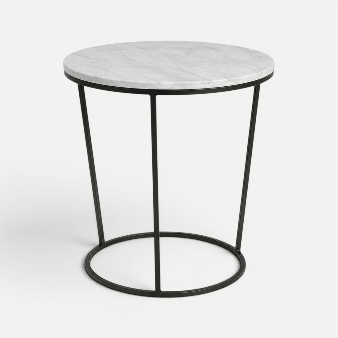 Round Marble Top Side Table - D500mm