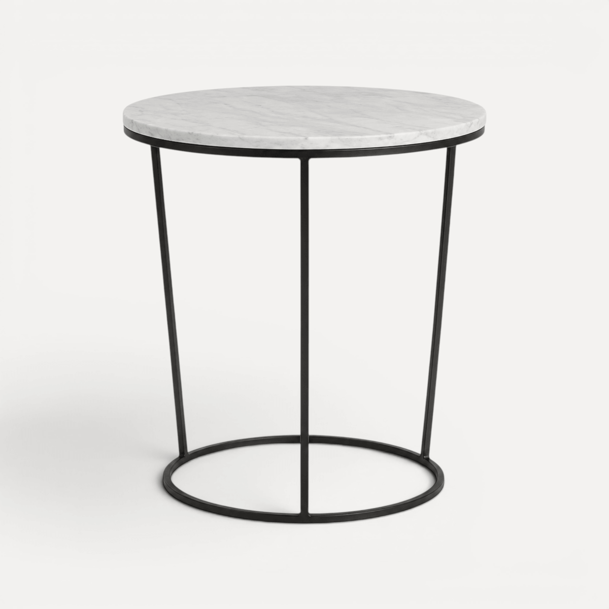 Round Marble Top Side Table - D500mm