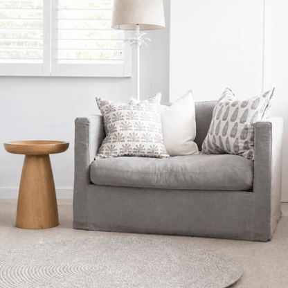 Freya Pedestal Side Table