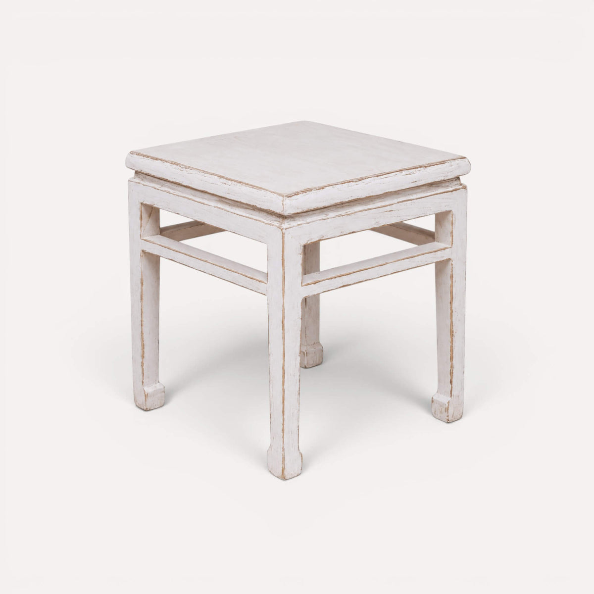 Elm Square Traditional Side Table - L500mm