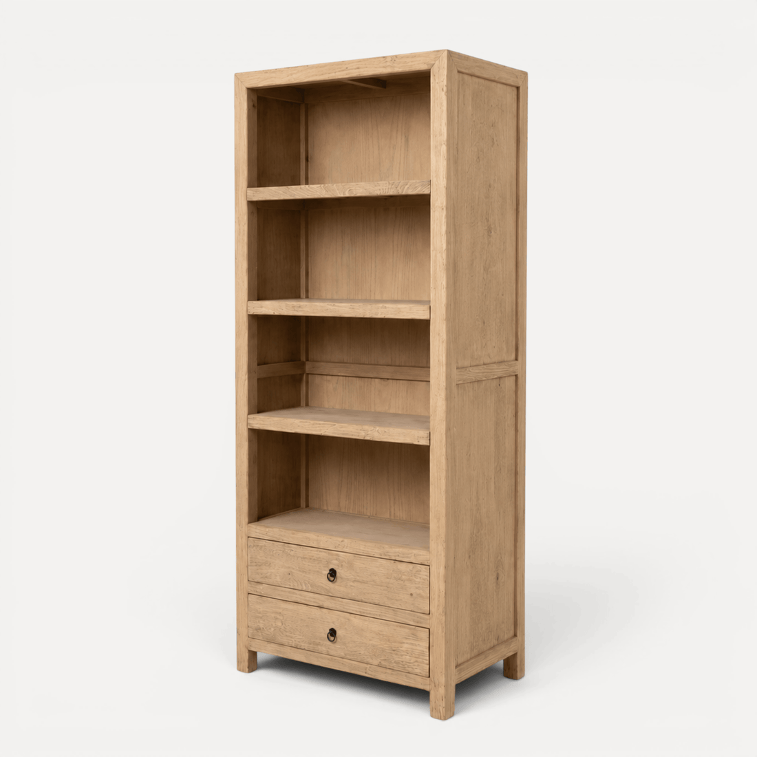 Avalon Bookcase - 2 Drawer Base