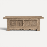 Carved Elm Media Unit L1800mm