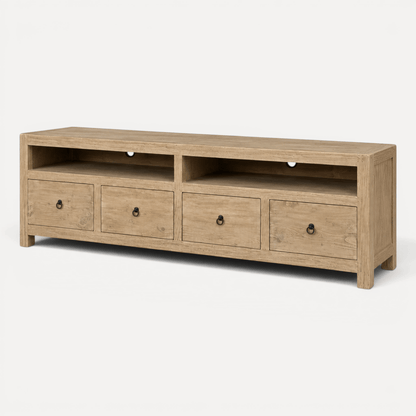 Avalon Media Unit L2200mm - Open Shelf
