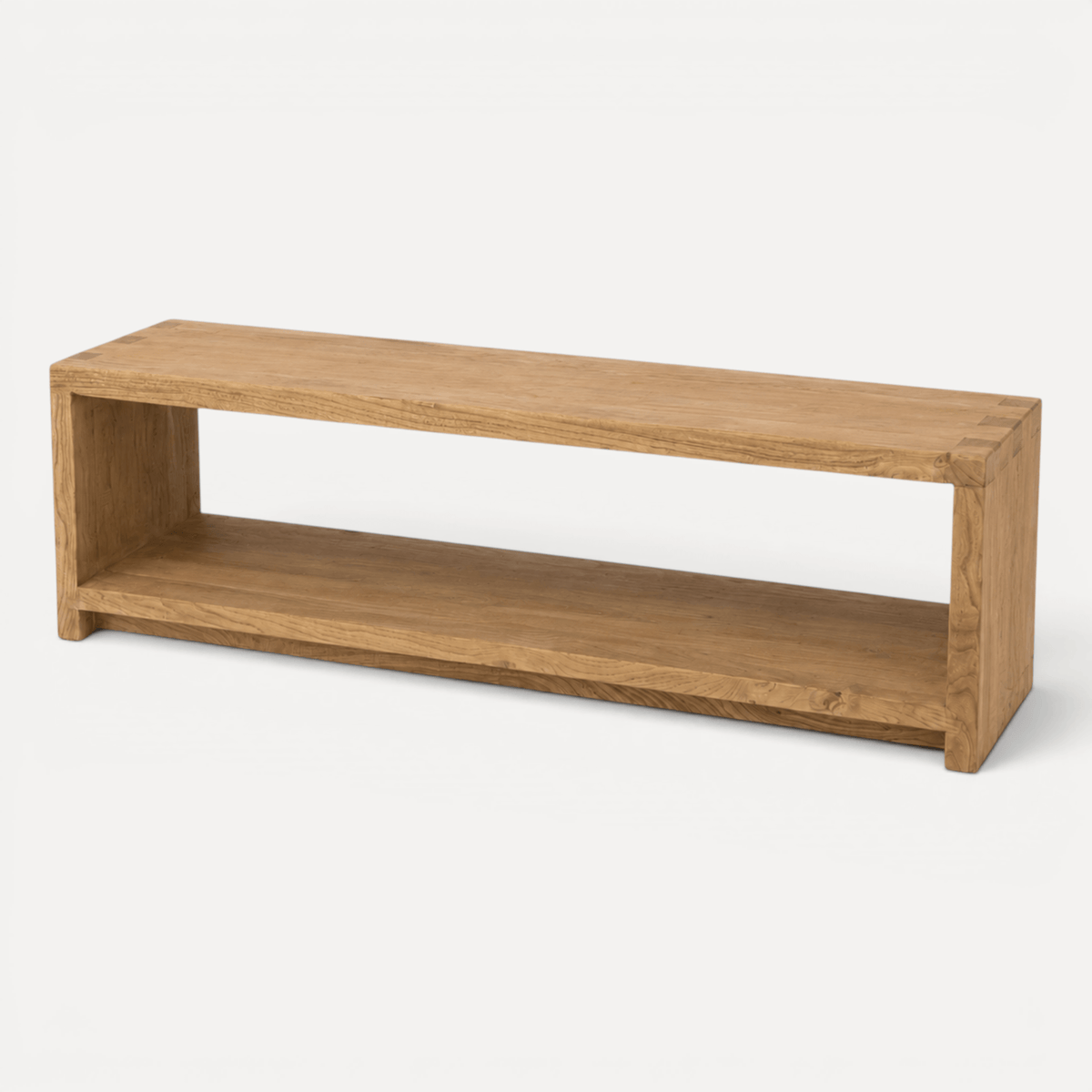 Reclaimed Pine Cubic Bench Seat