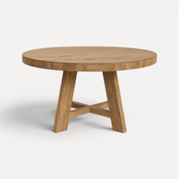 Loft Elm Dining Table - D1200mm