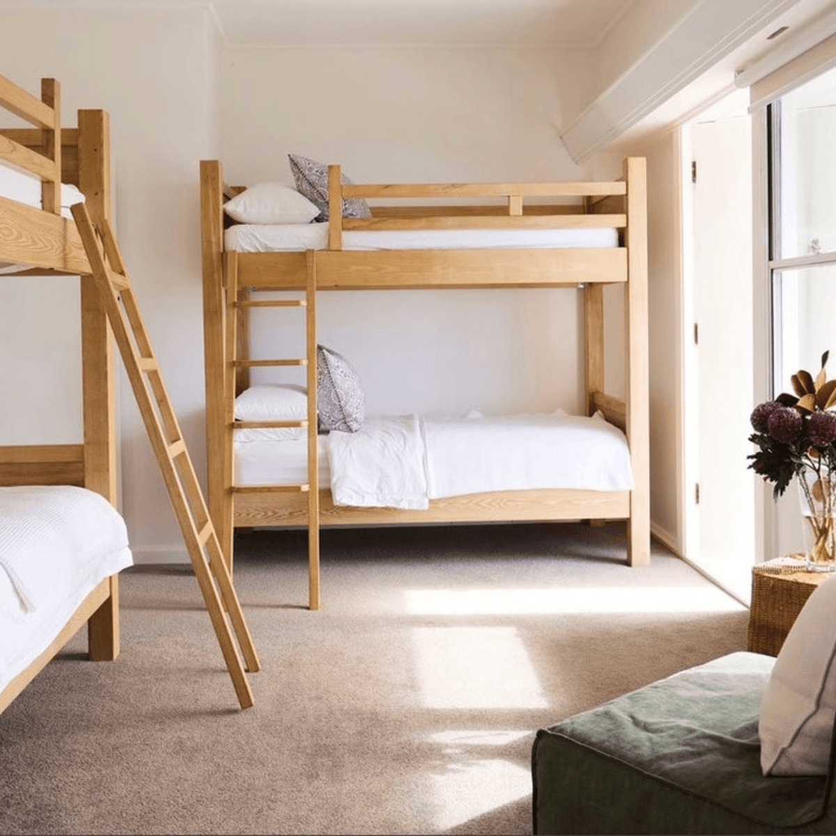 Bunk Beds - King Single - Removable Ladder
