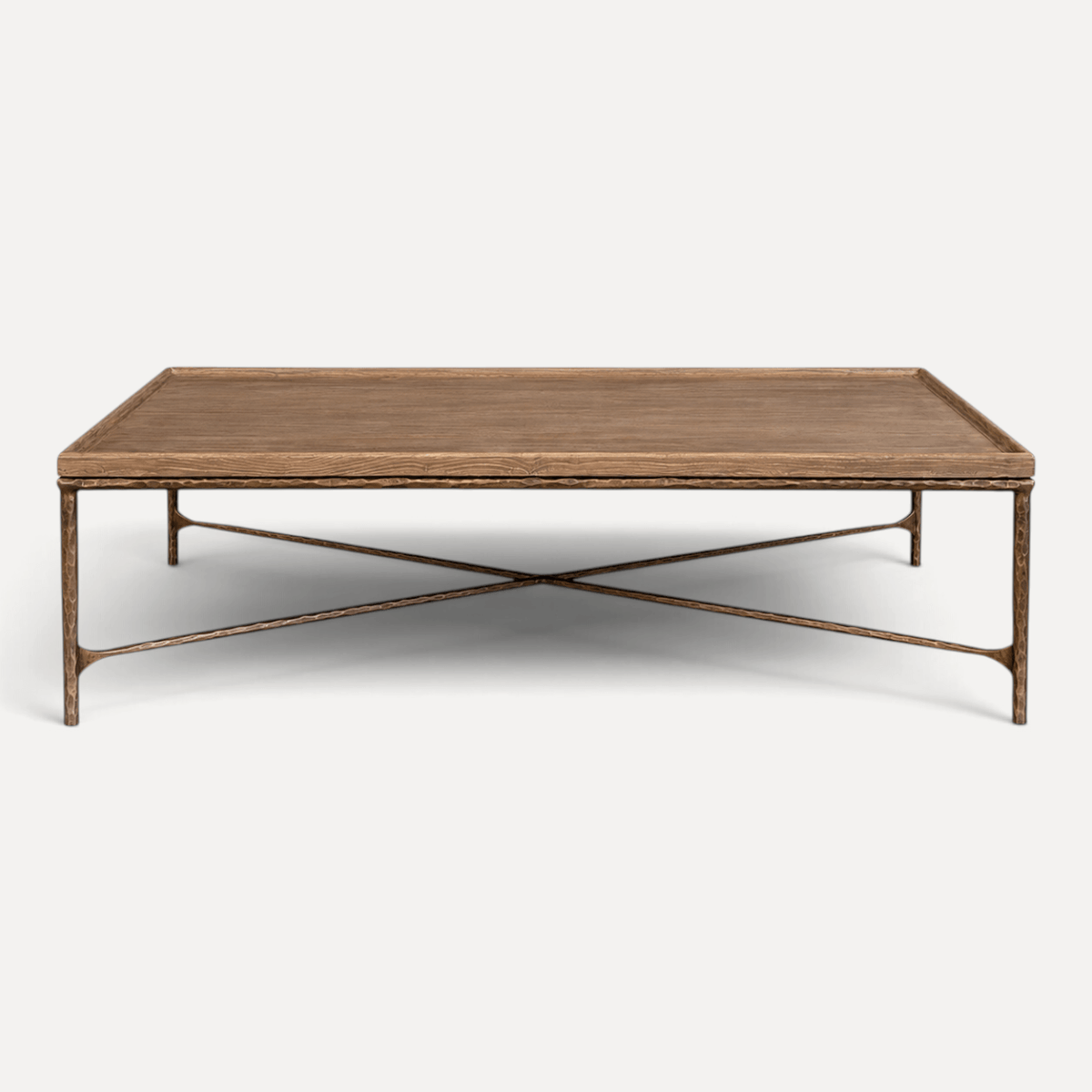 Elm &amp; Brass Coffee Table