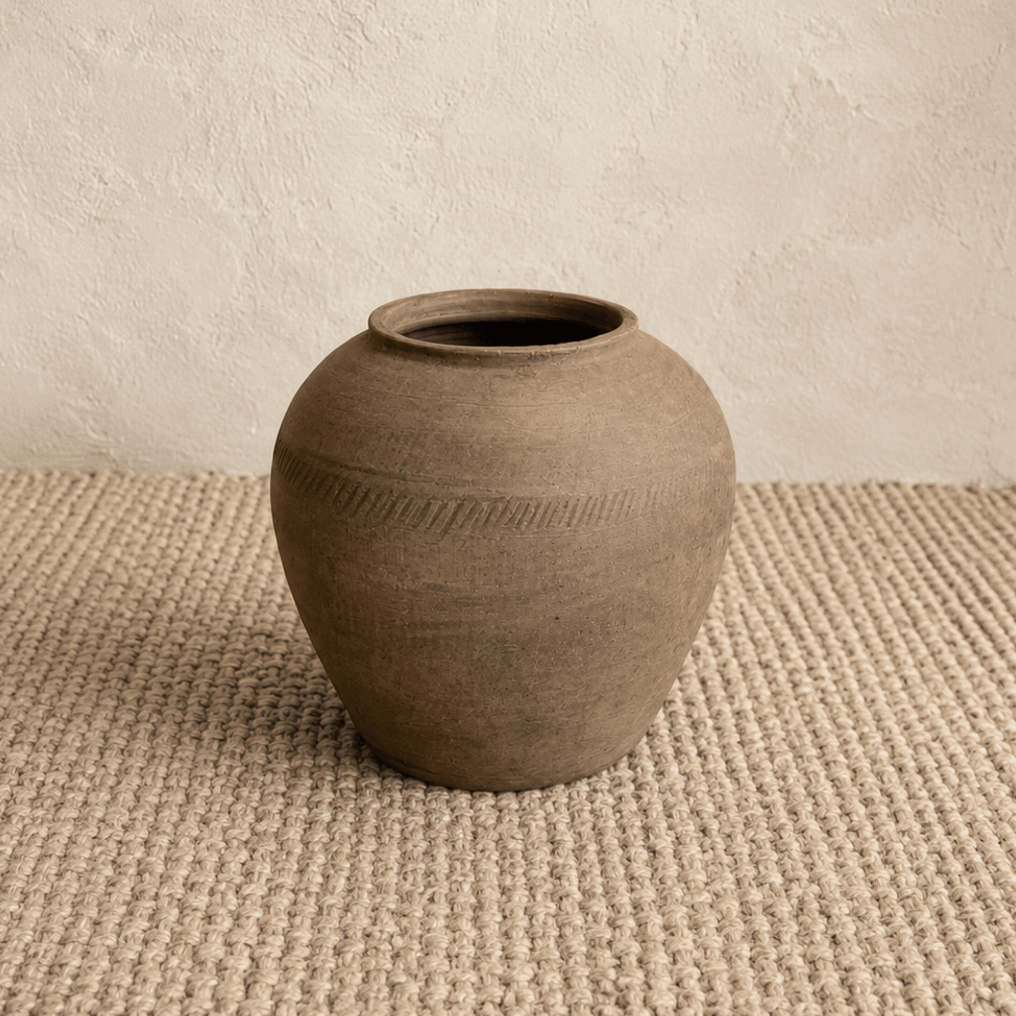 Rustic Black Pot
