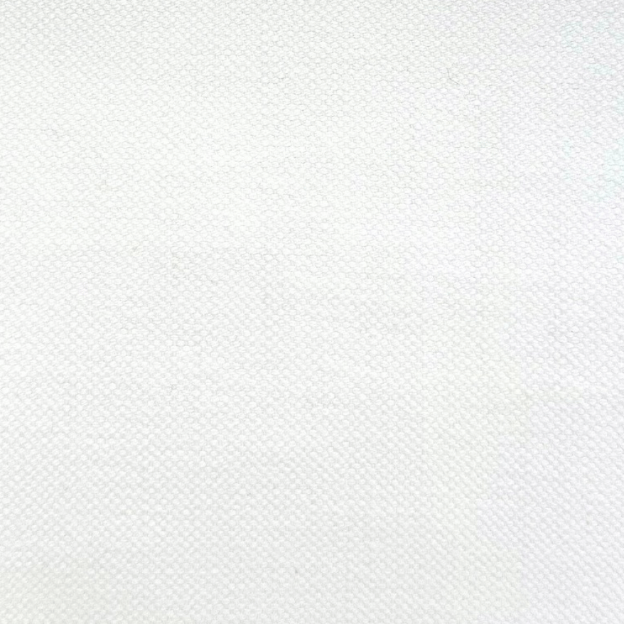 Plain chalk fabric linen sample