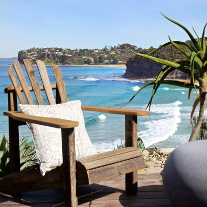 Adirondack Chair - Natural Outdoor Furniture Beachwood Designs 