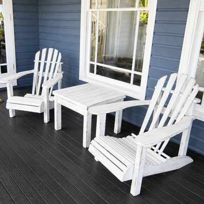 Adirondack Chair - Whitewash Outdoor Furniture Beachwood Designs 
