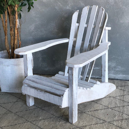 Adirondack Chair - Whitewash Outdoor Furniture Beachwood Designs