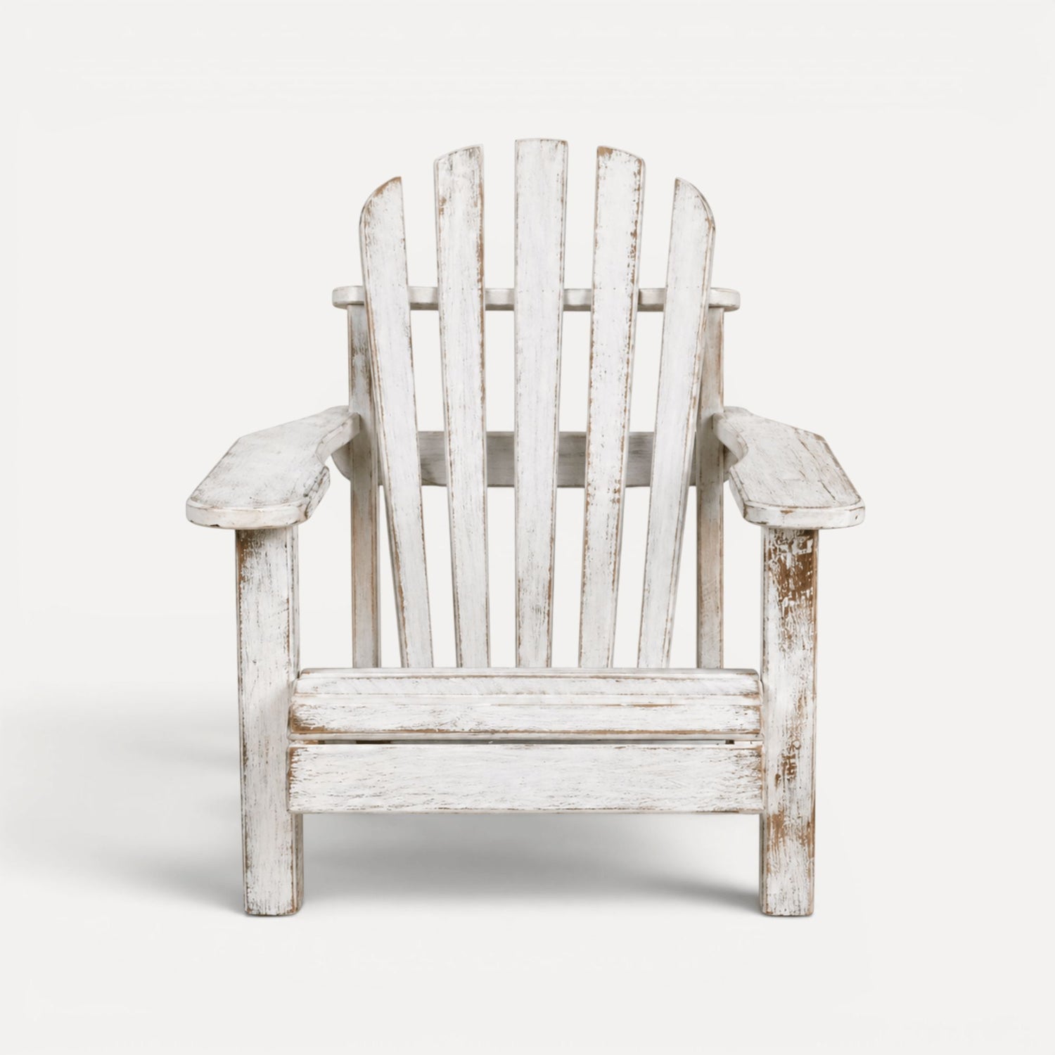 Adirondack Chair - Whitewash Outdoor Furniture Beachwood Designs 