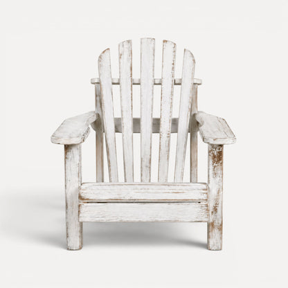 Adirondack Chair - Whitewash Outdoor Furniture Beachwood Designs 