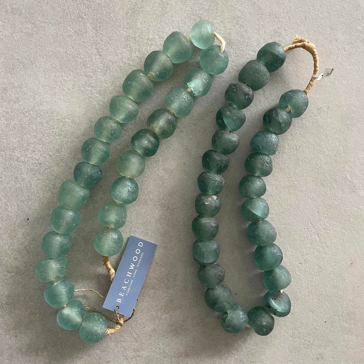 African Glass Beaded Necklace Homewares Beachwood Designs