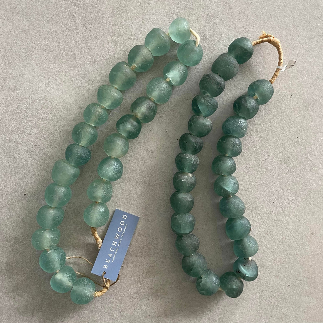 African Glass Beaded Necklace Homewares Beachwood Designs