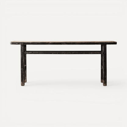Amsterdam Hall Table L1830mm Living Furniture Beachwood Designs Black &amp; Amsterdam Top 