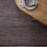 Armadillo KALAHARI Rug Rugs Beachwood Designs Pewter & Charcoal - Armadillo 3 x 4m 