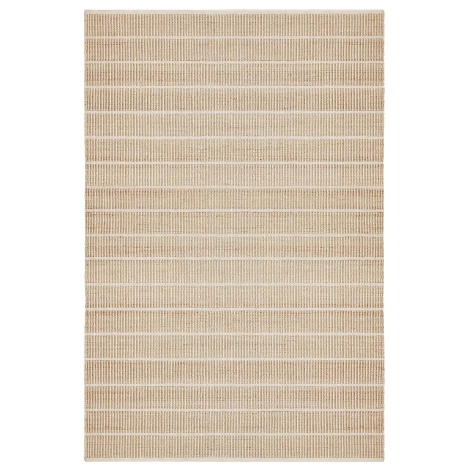 Armadillo TRELLIS Rug - Natural &amp; White - 2.5 x 3.5m Homewares Armadillo 