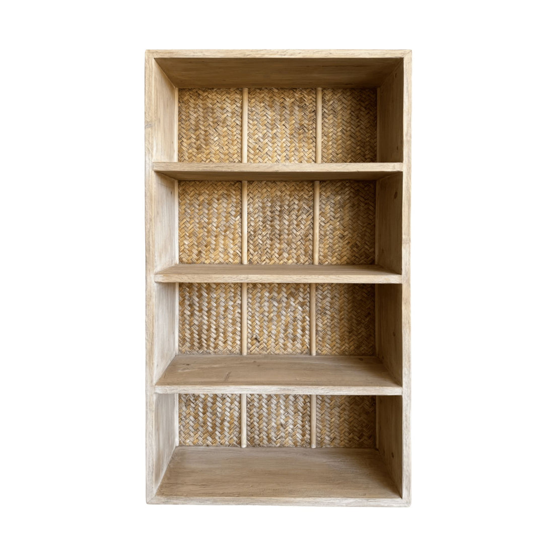 Avalon Bookcase - Rattan Back Office & Storage Furniture Beachwood Designs