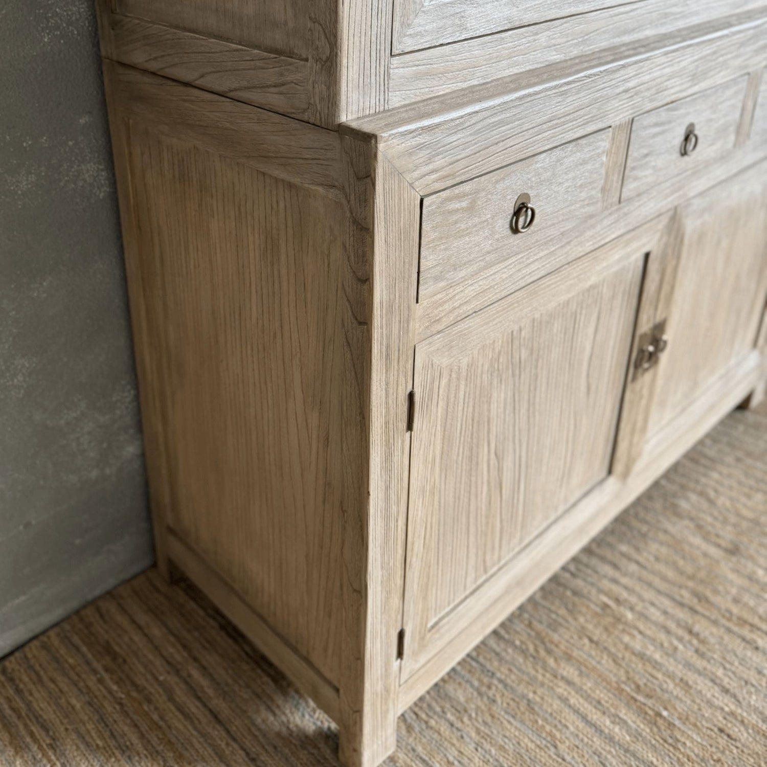 Avalon Display Cabinet - Glass Hutch Dining Furniture Beachwood Designs 