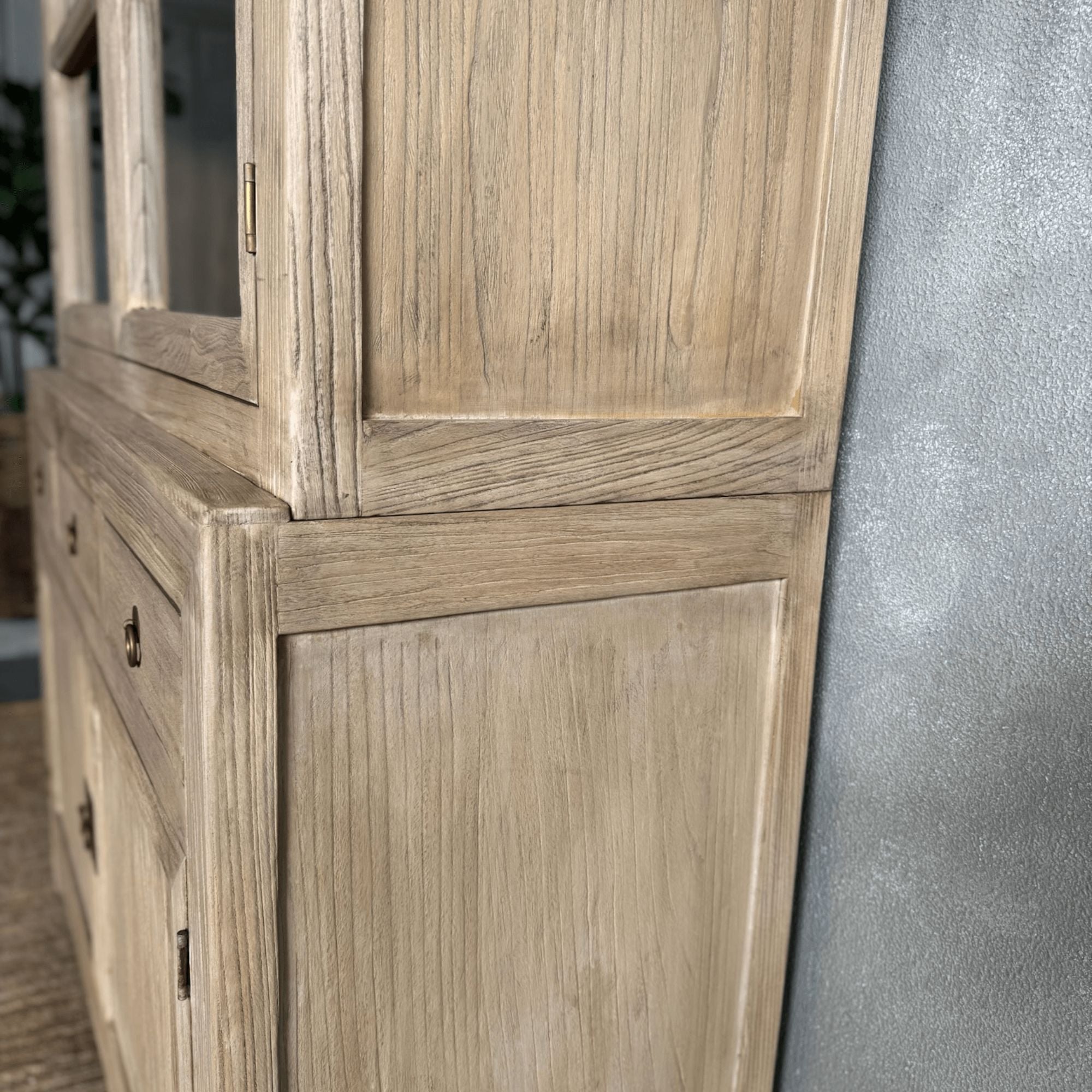 Avalon Display Cabinet - Glass Hutch Dining Furniture Beachwood Designs 