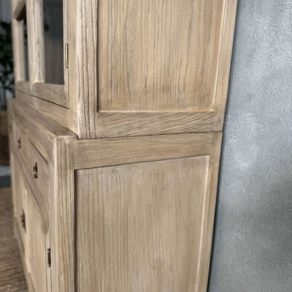 Avalon Display Cabinet - Glass Hutch Dining Furniture Beachwood Designs 