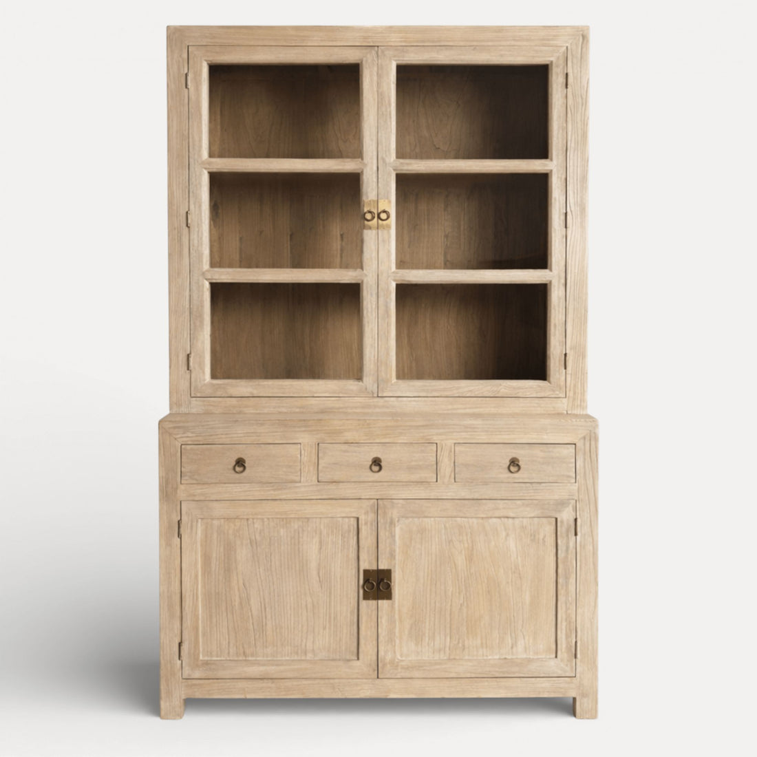 Avalon Display Cabinet - Glass Hutch Dining Furniture Beachwood Designs 