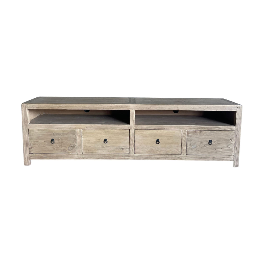Avalon Media Unit L2200mm - Open Shelf Living Furniture Beachwood Designs 