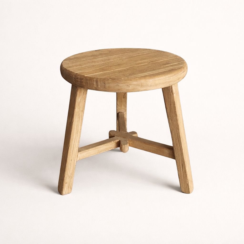 Avalon Round Side Table - D500mm Living Furniture Beachwood Designs 