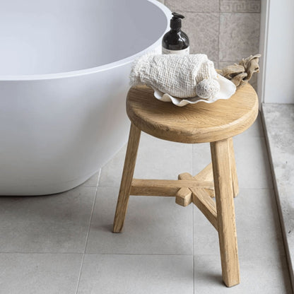 Avalon Round Stool Dining Furniture Beachwood Designs 