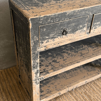 Avalon Sideboard - Distressed Black Dining Furniture Beachwood Designs 