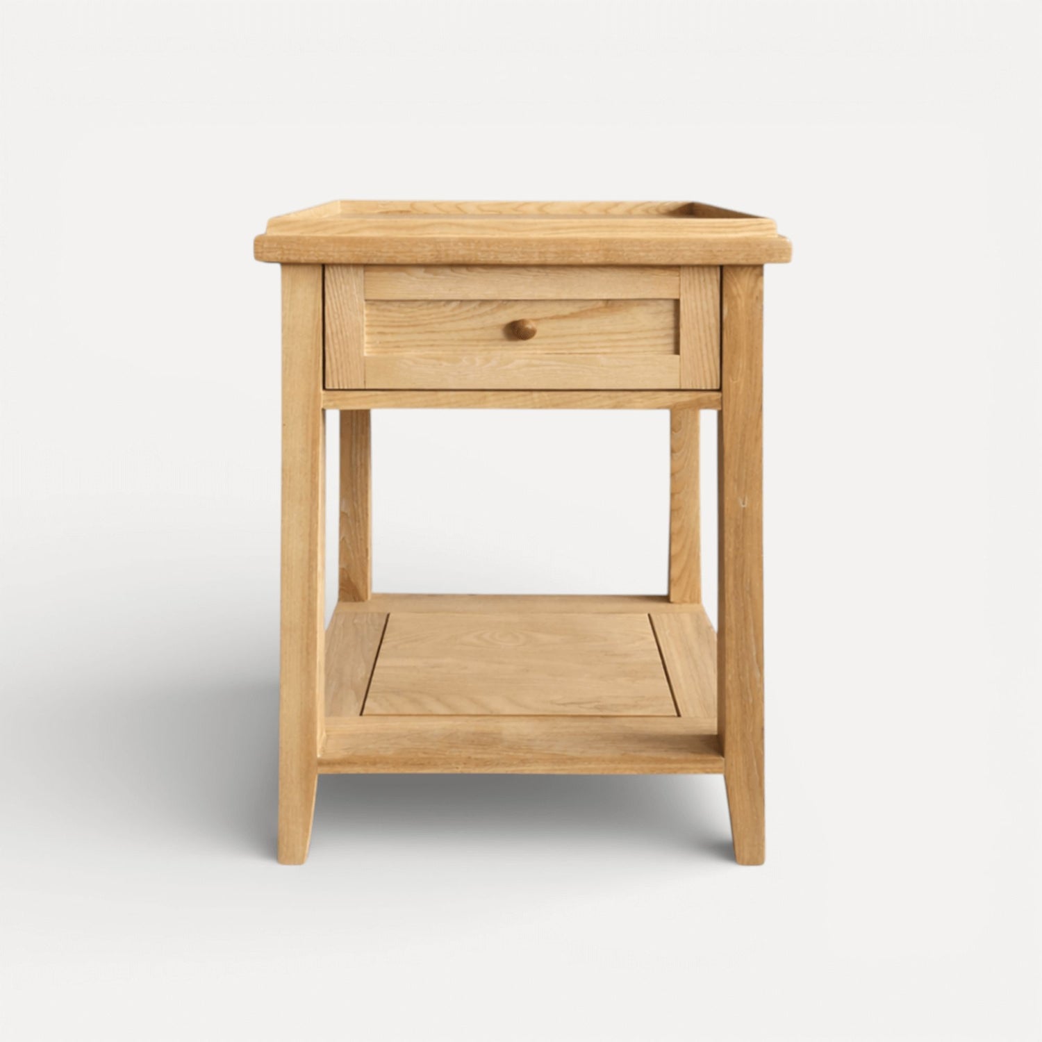 Bahamas Bedside L500mm - 1 Drawer &amp; Shelf Bedroom Furniture Beachwood Designs 