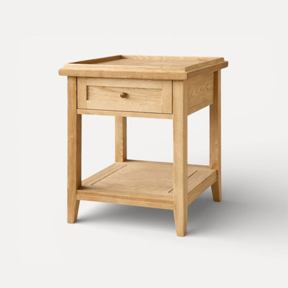 Bahamas Bedside L500mm - 1 Drawer &amp; Shelf Bedroom Furniture Beachwood Designs 