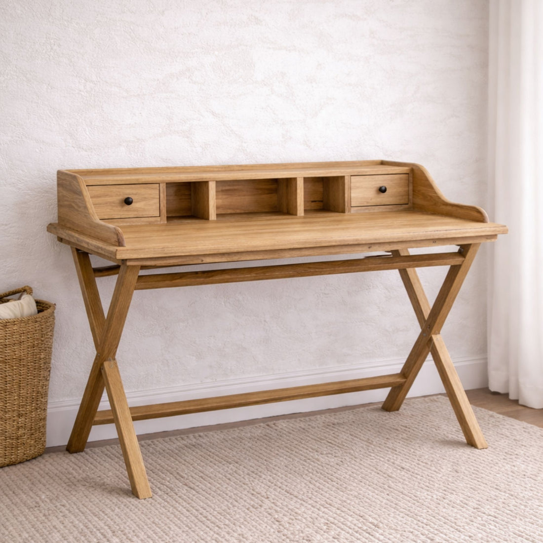 Bahamas Desk L1300mm Office &amp; Storage Furniture Beachwood Designs 
