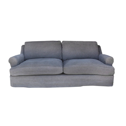 Balmoral Sofa - 3 Seater Living Furniture Beachwood Designs Grey Linen 