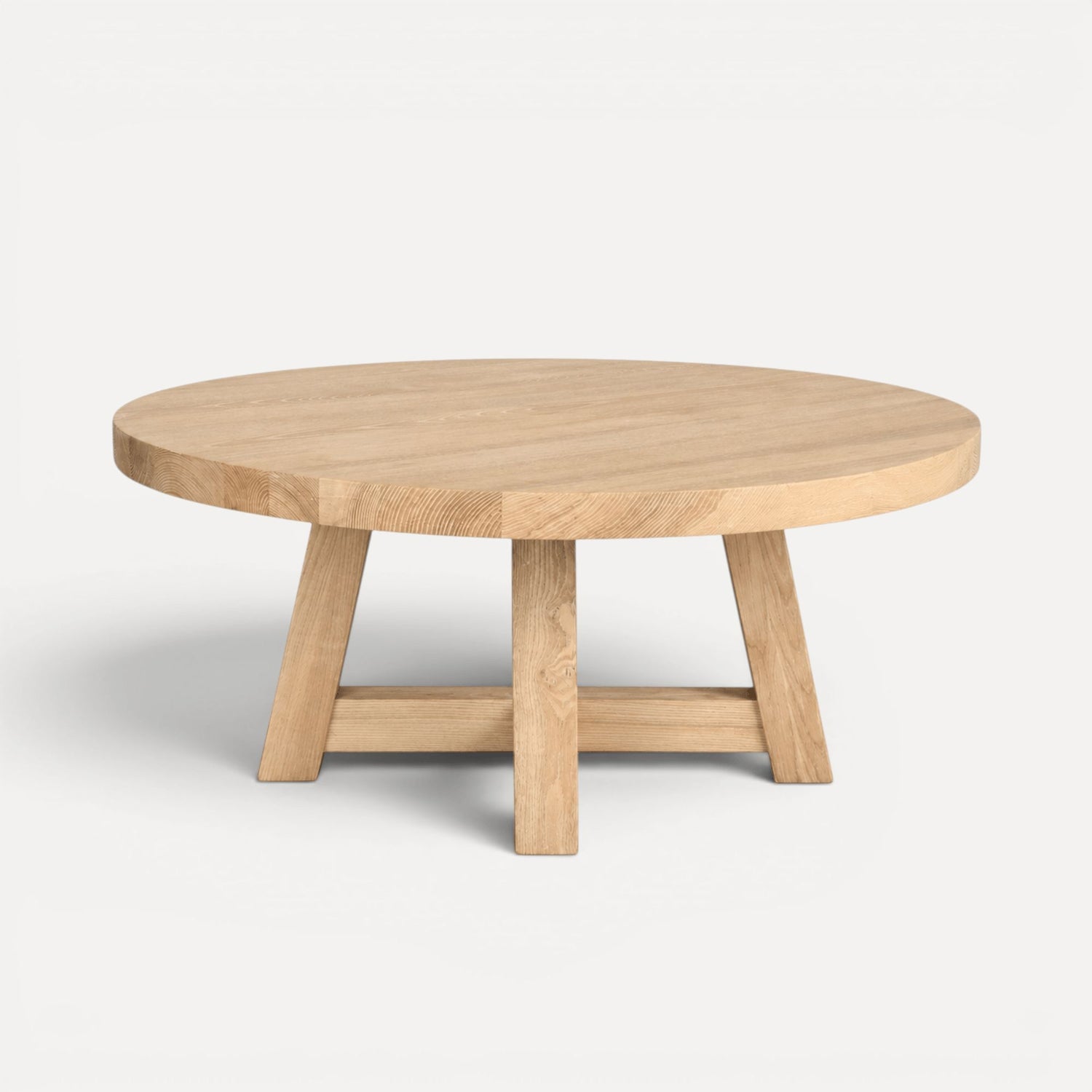 Bay Coffee Table - D1000mm Living Furniture Beachwood Designs Limed Ash 