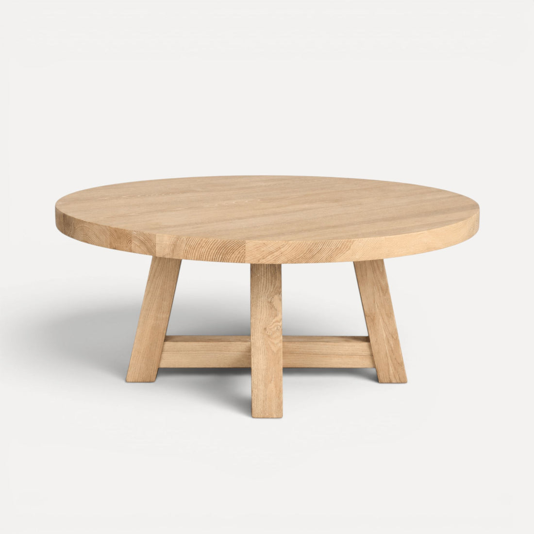 Bay Coffee Table - D1000mm Living Furniture Beachwood Designs Limed Ash 