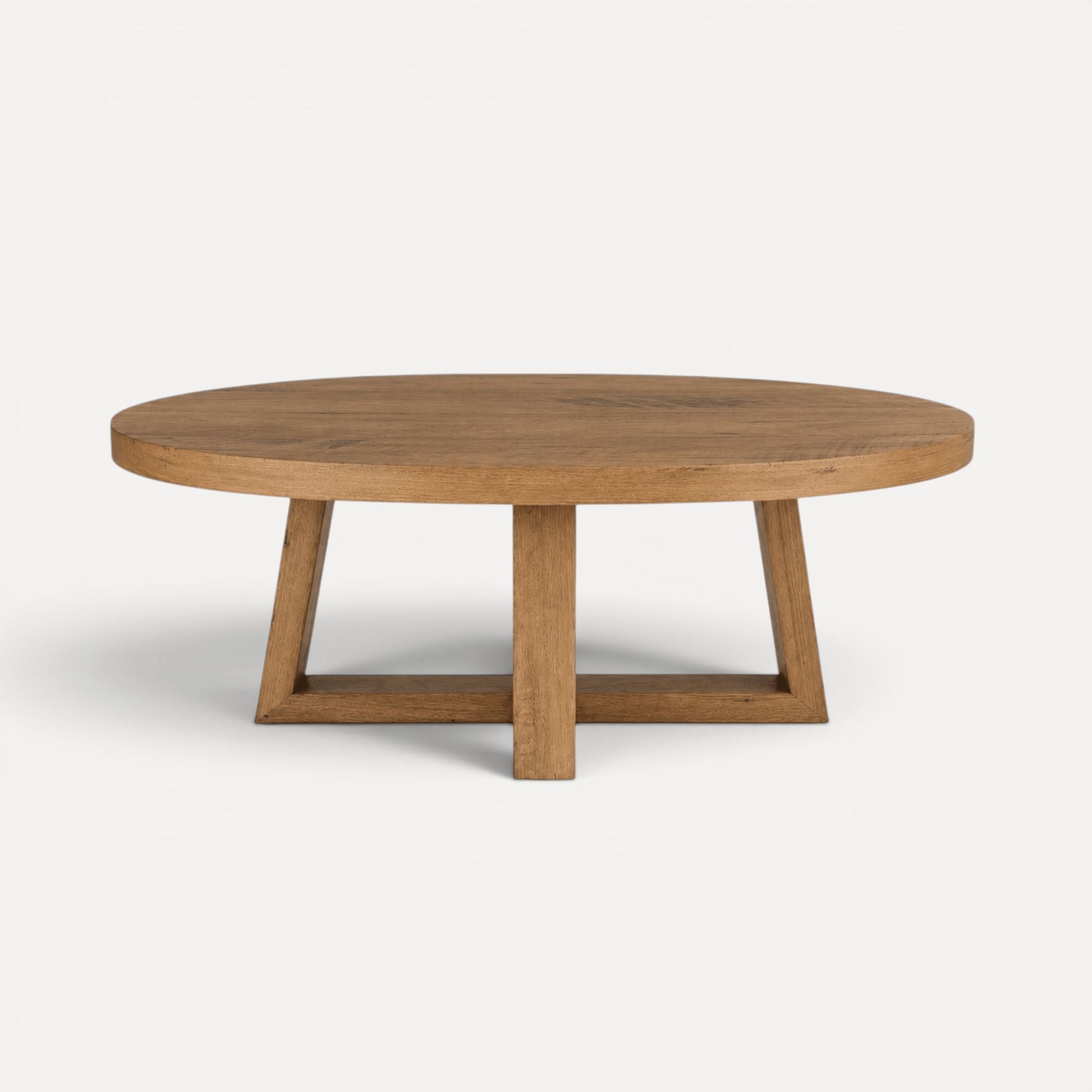 Bay Coffee Table - D1000mm Living Furniture Beachwood Designs Natural Oak 