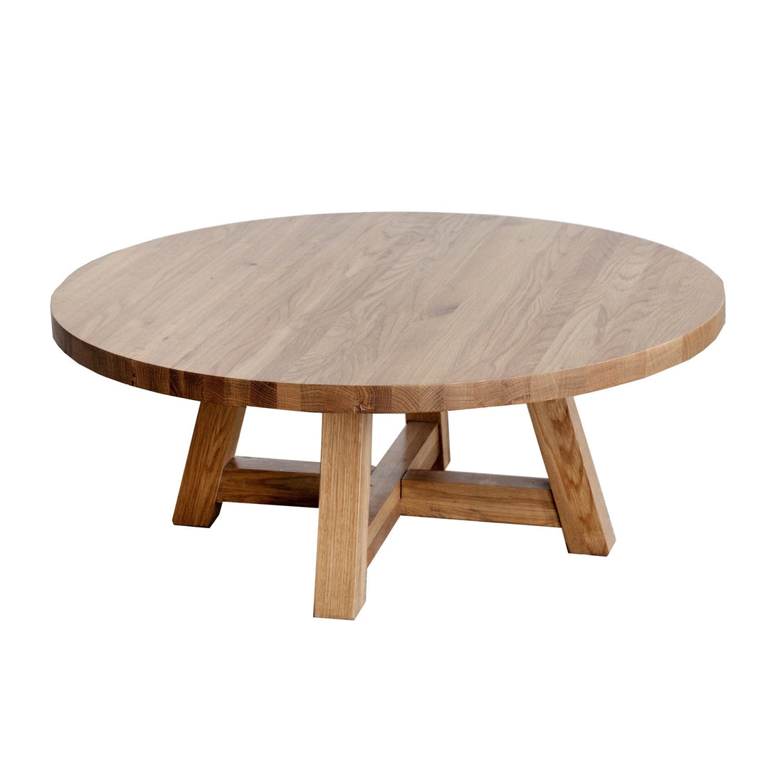 Bay Coffee Table - D1000mm Living Furniture Beachwood Designs Natural Oak