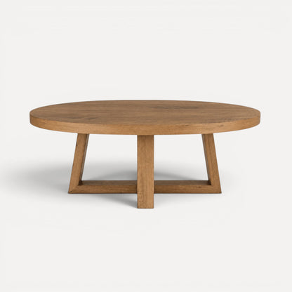 Bay Coffee Table - D1000mm Living Furniture Beachwood Designs Natural Oak 