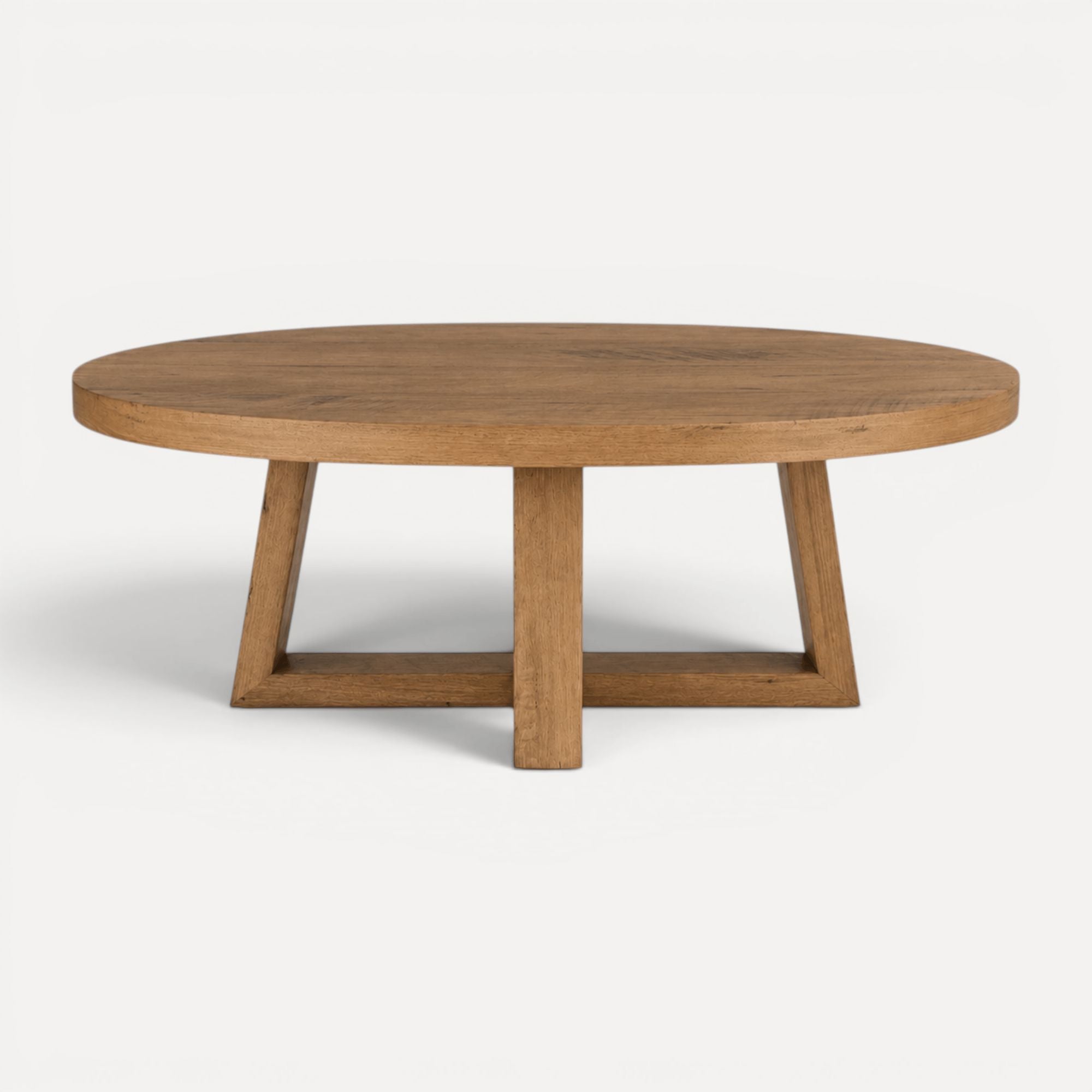 Bay Coffee Table - D1000mm Living Furniture Beachwood Designs Natural Oak 